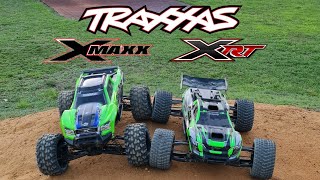 Traxxas Xrt Bash With Xmaxx and Speed run .... Which is Best ? #traxxas