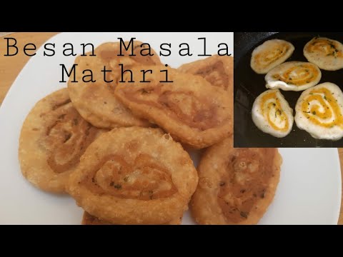 Besan masala Mathri recipe/Besan Ki Spiral Mathri Recipe Cook By Fari ...