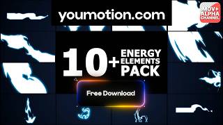 Free AI-Ready Hand-Drawn Overlays (AE) — Energy Elements Pack