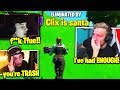 TFUE & CLOAKZY *HUGE FIGHT* after CLIX *GRIEFS* THEM in TOURNAMENT! (Fortnite)