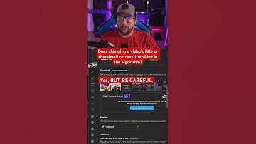 Should you change a video’s title or thumbnail after publishing? #youtube #hack #thumbnail