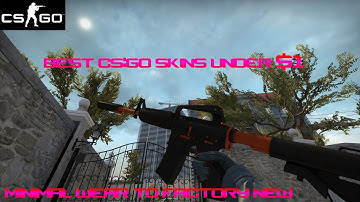 CS:GO - Top Skins Under $1- Best Looking - MW - FN