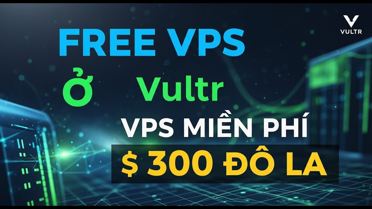 Free vps vultr vps mi n ph 100 la youtube