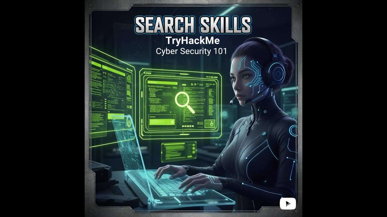 Search Skills Review - TryHackMe - Cyber Security 101 | URDU/HINDI # ...