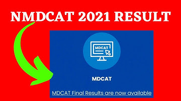 NMDCAT 2021 Final Result | PMC Announcement | More Good News | Updates | StudyWithAbdulHanan