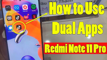 How to Use Dual Apps on Xiaomi Redmi Note 11 Pro | How to create/make dual app in redmi mobile