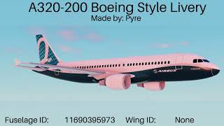 Roblox aeronautica 10 great liveries Part 3