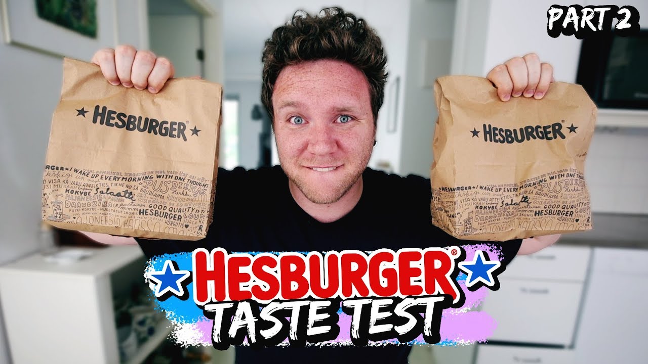 HESBURGER TASTE TEST | Part 2  | Taste Test Tuesday