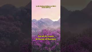 Surah 76 - Al-Insan (The Human)|Only translation|Part 1| #alquran #surah #part1