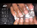 Acrylic Nails Tutorial | French Tip Nails