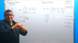 Evaluate Piecewise Functions ASL explained