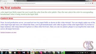 CSS Tutorial for starters   ep10   Using an external style sheet