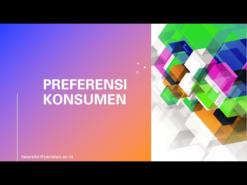 Video: Cara Mengetahui Preferensi Konsumen