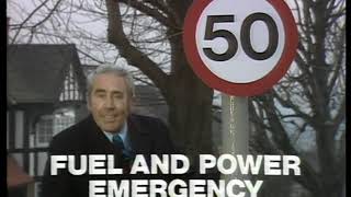 Fuel And Power Emergency - 50MPH Public Information Film PIF CLIP