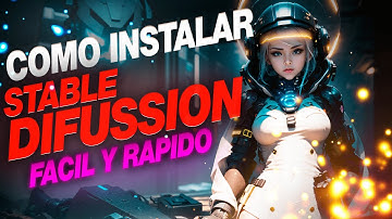 Cómo INSTALAR STABLE DIFFUSION en tu computador | TUTORIAL fácil y rápido 🚀