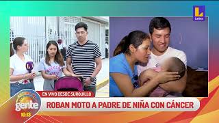  #ArribaMiGente | Roban moto a padre de niña con cáncer