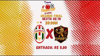 [AO VIVO] 4ª FlowerCUP de Futsal 2026 da WebTV Flores - GRANDE FINAL