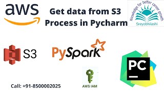 Get S3 Data Process using Pyspark in Pycharm