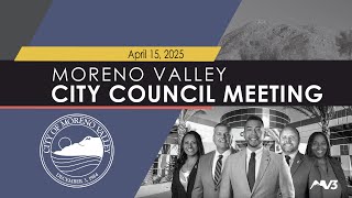 City Council April 15 2025