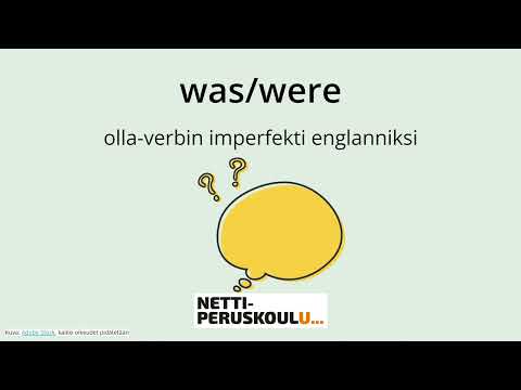 aena3: Olla-verbin imperfekti (perusopetus)