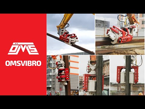 Side Grip Vibro Hammer - OMS Pile Driving Equiment