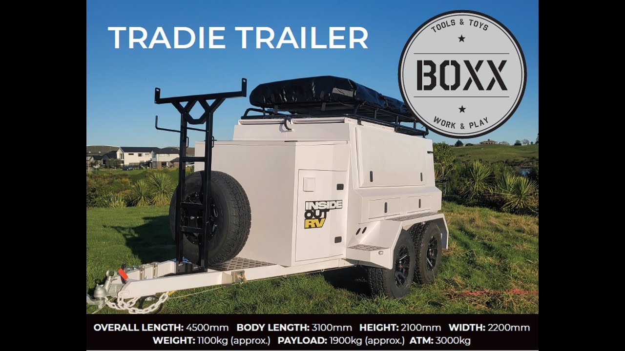 BOXX Tradie Trailer tour - YouTube