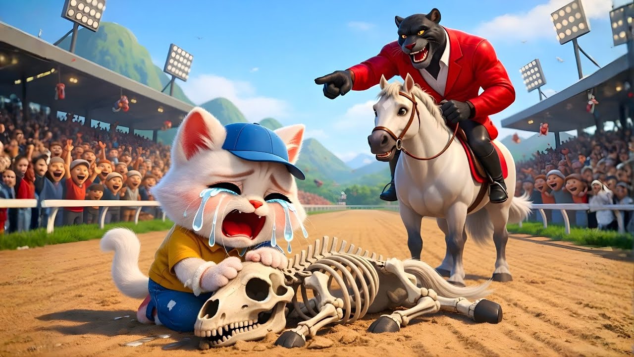 OMG! The Kitten Wins the Biggest Horse Racing Championship Ever | AI Cat Story
