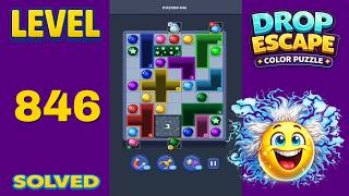 Drop Escape – Level 846 | Walkthrough