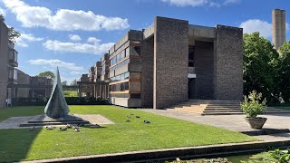 Postgraduate accommodation at Churchill College Cambridge