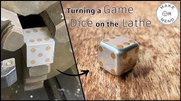 Mini Lathe Project: Making an Aluminium Game Dice