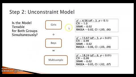 MultiGroup Path Analysis