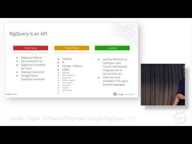 Google BigQuery introduction by Jordan Tigani