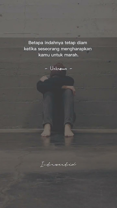 Jangan Menyuruh Orang Pendiam Untuk Marah, Itu Sangat Mengerikan! #introvert #short