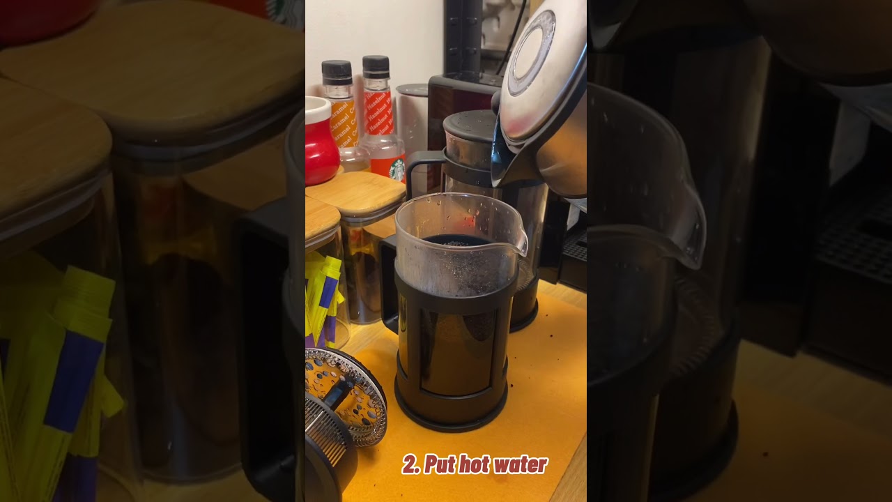Fresh Coffee using French Press 600ml