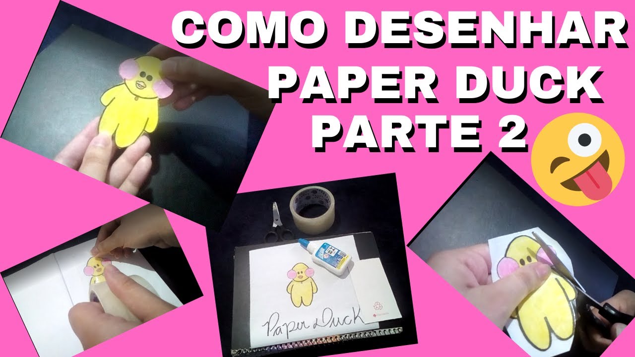 Como desenhar Paper Duck - Parte 2 - YouTube