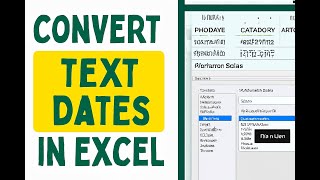 Convert YYYYMMDD to Real Date in Excel | Text to Date Format