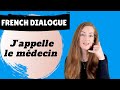 French dialogue  prendre rendezvous chez le medecin le docteur  appointment with the doctor