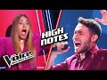 Sensational HIGH NOTES Blind Auditions on The Voice