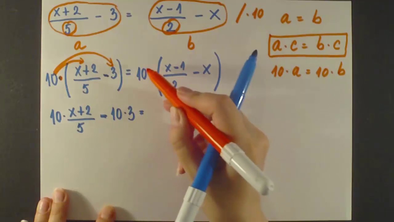 How To Solve Linear Equations With Fractions Example YouTube How To Solve Linear Equations With Fractions Example YouTube