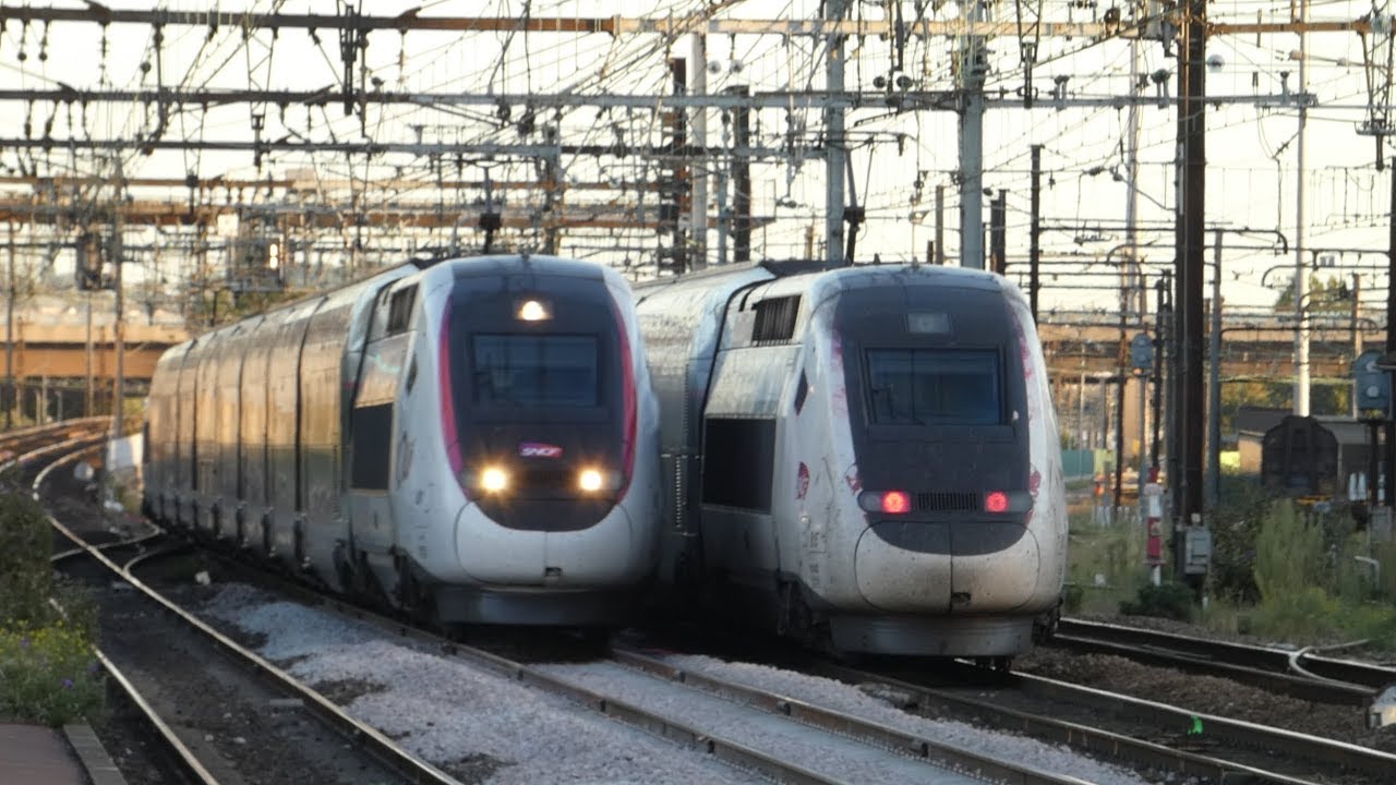 Gare du Vert de Maisons TGV, Intercités, TER, RER et Ligne R YouTube Gare du Vert de Maisons TGV, Intercités, TER, RER et Ligne R YouTube