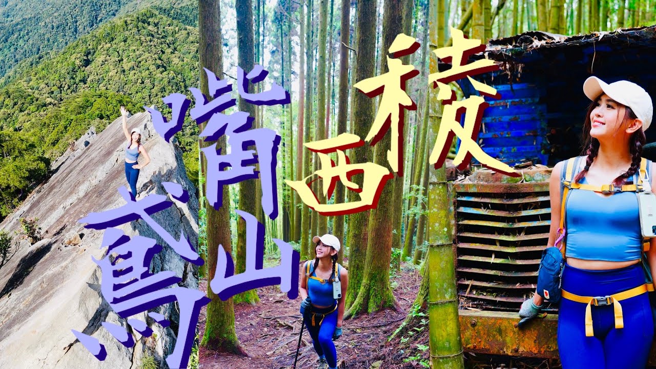 【鳶嘴山】拍成壯闊百岳！西稜到【長壽山】巧遇水晶蘭 竹林發現”龍貓貨車”！