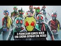 3 Perbezaan Kamen Rider Era Showa dengan Era Heisei