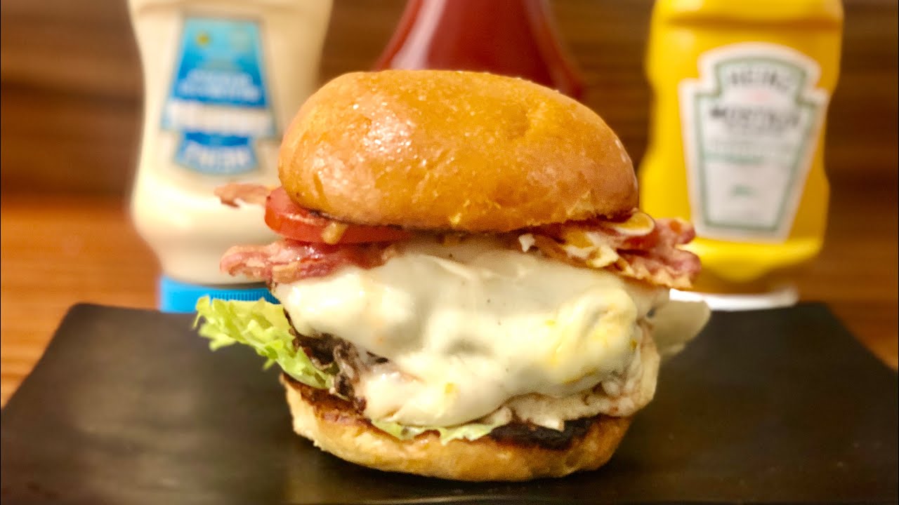 Como hacer hamburguesas en casa - YouTube