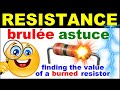Trouver la valeur dune rsistance brle lectronique  finding the value of a burned resistor