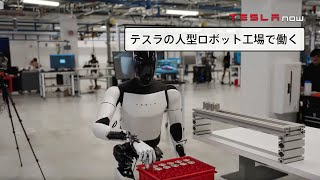 テスラの人型ロボット、まもなく工場で就労か