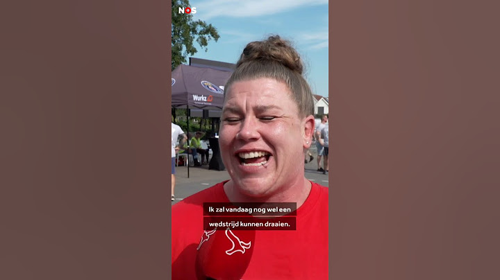 Dit is de sterkste vrouw van Nederland