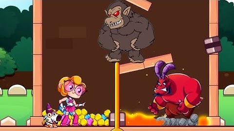 Save Her Pin Save The Girl/ Gameplay Level Solution Android iOS Pull The Pin