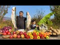 TRADITIONAL AZERBAIJANI DISH - FISH LEVENGI | STUFFED FISH | RURAL VILLAGE LIFE | OUTDOOR COOKING