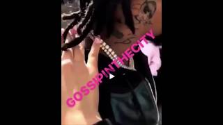 Offset Tattoos Cardi B Name On His Neck After He Was Caught Cheating (Migos)