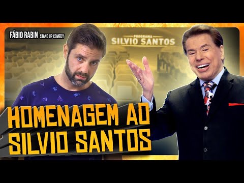 Homenagem ao Silvio Santos e outros temas - Fábio Rabin (Comédia Stand Up)